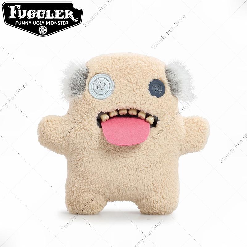 100% Original Fuggler Plush Toys Funny Ugly HAIRY FUGGS Series Tooth Monster Stuffer Plushies Cute Sir Belch Screech Dolls Gifts
