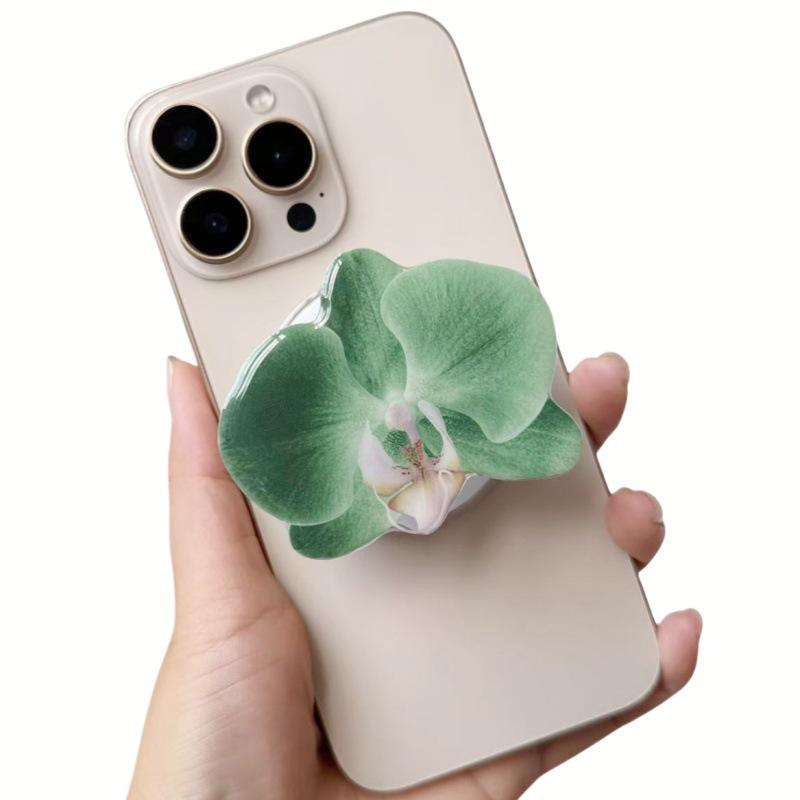 

Phalaenopsis Flower Magnetic Airbag Phone Stand for MagSafe Magnetic Stand