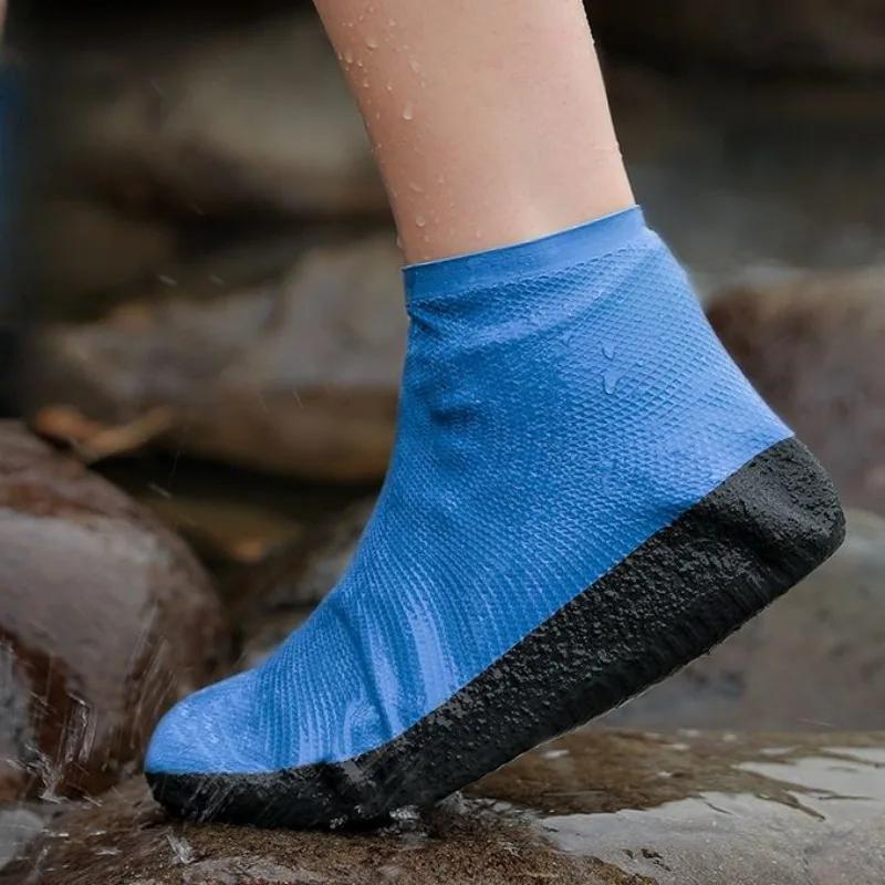 Waterproof and Non-slip Rainy Day Rain Boots for Men Light Weight Galoshes Man Shoes Covers Teenagers Fashion Original Garden