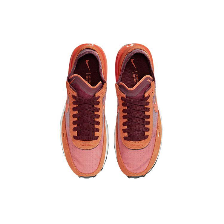Nike Waffle One Dark Beetroot Sport Spice Scarpe da Ginnastica Donna Rosse Nere Arancioni DN4696-600