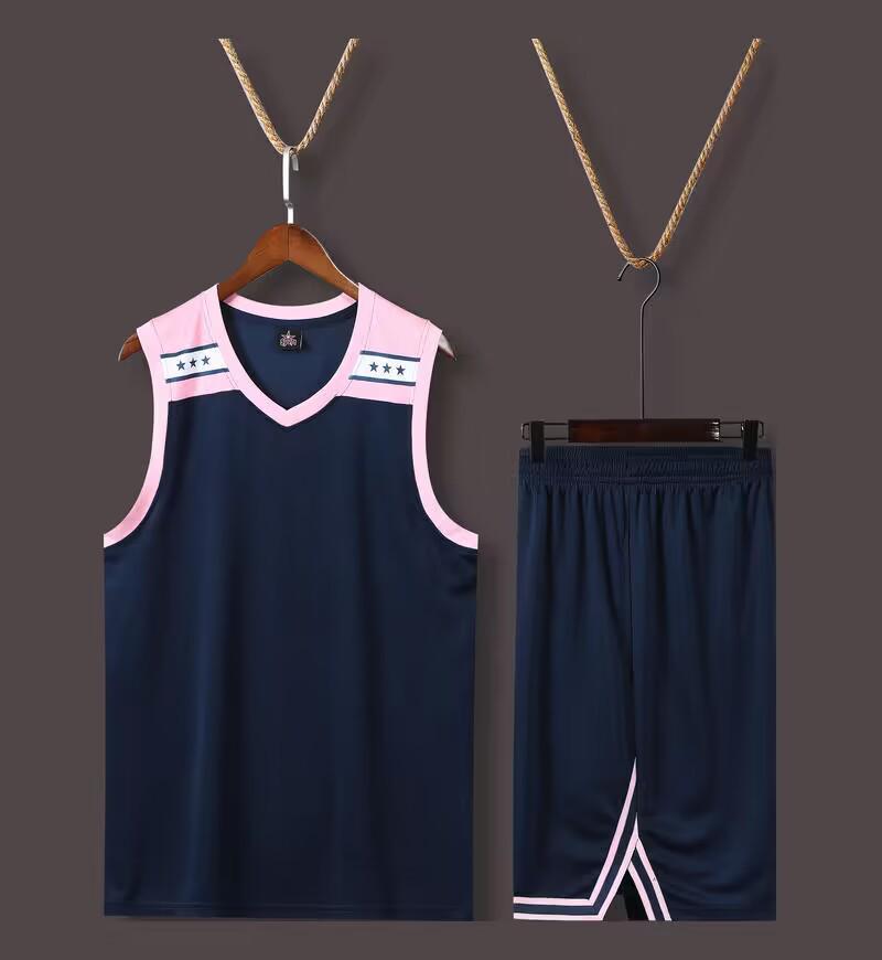 Men's Summer Basketball Team Uniform Set - Training Vest with Print