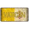 Metal Flag Sign Wall Decor 15x30 Cm Gift for Bar Cafe Office