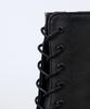 Heenn Mid Calf Monkey Boots. Black