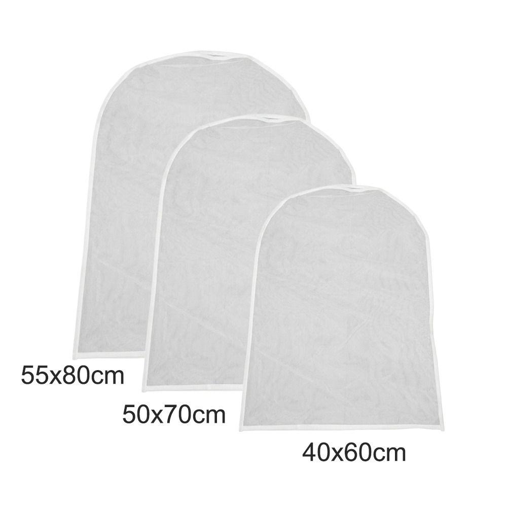 Clear Dust-proof Covers Reusable Clothing Cover Durable Wedding Dress Garment Protector  Wardrobe