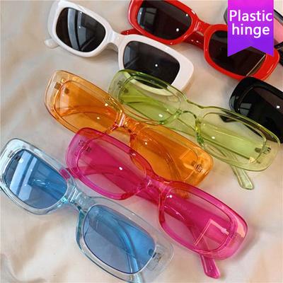 2022 Luxury Women's Square Sunglasses Small Rectangle Sunglasses Women Vintage Brand Designer Square Sun Glasses Shades Female| | -