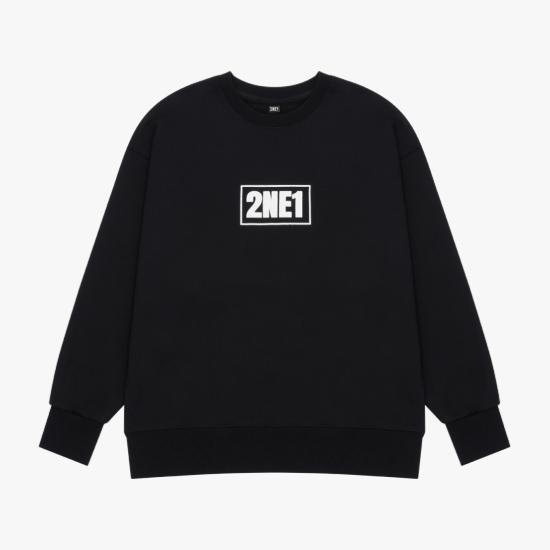 Koncert 2NE1 2025 VÍTEJTE ZPĚT Přídavek v Soulu Mikina s reliéfním potiskem