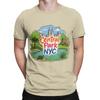 Central Park NYC Colorful Landscape Background Turtle Graphic 100 Cotton TShirt central park season 3 Tops Tees For Unisex