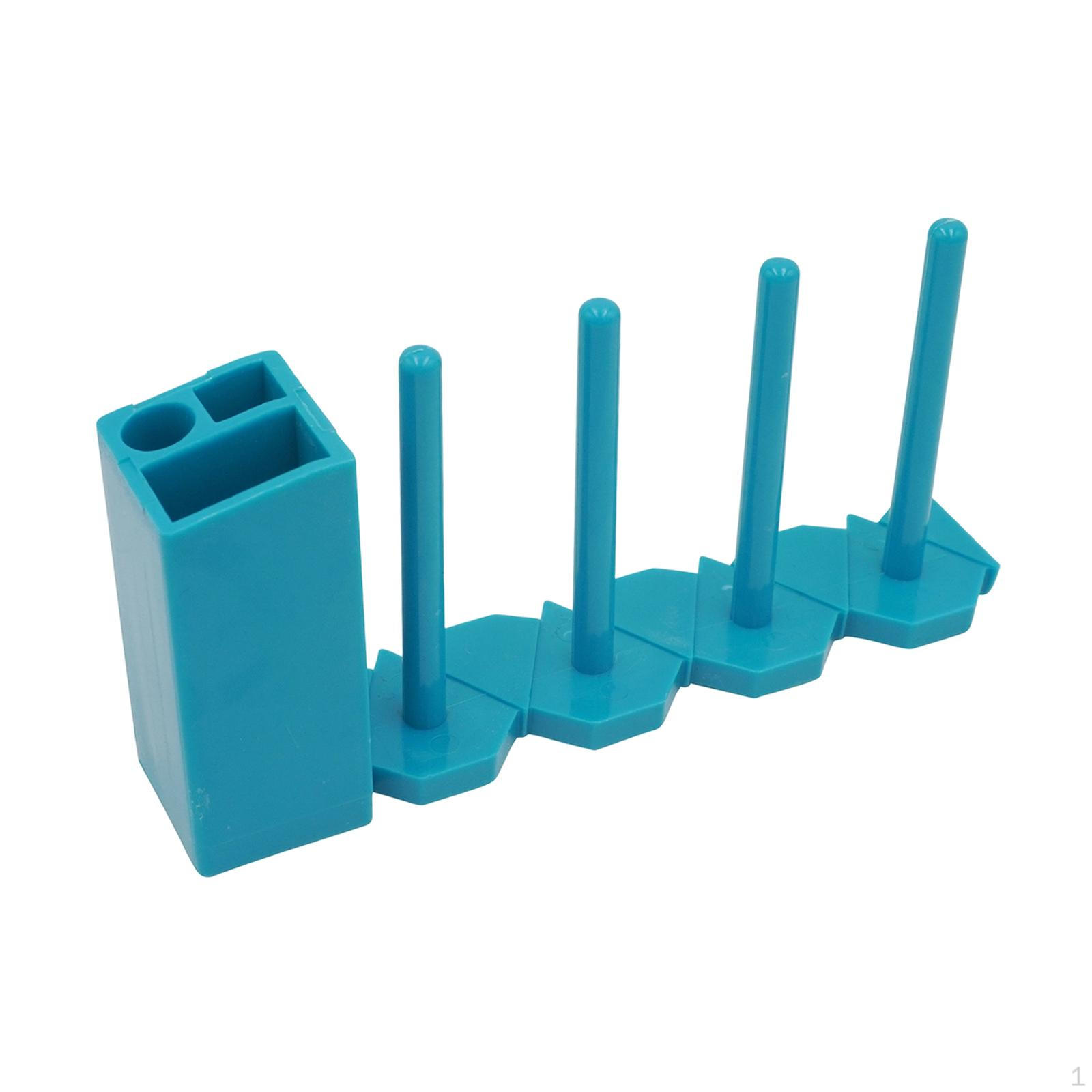 

Bobbin Holder, Essential for Sewing Projects, Multifunctional Space-Saving Organizer синій