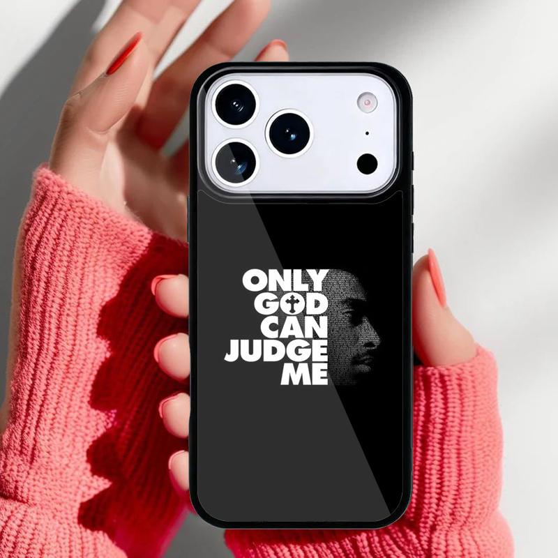 Rapper 2pac Singer Tupac Phone Case for iPhone 17 Air 16e 15 14 13 Pro Max Back Cover for 12 11 Pro Coque