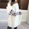 Women's Loose Cardigan Plus Size Non-picking Chenille Mink Sweater Jacket Knitted Lantern Sleeve Casual Autumn and Winter Top