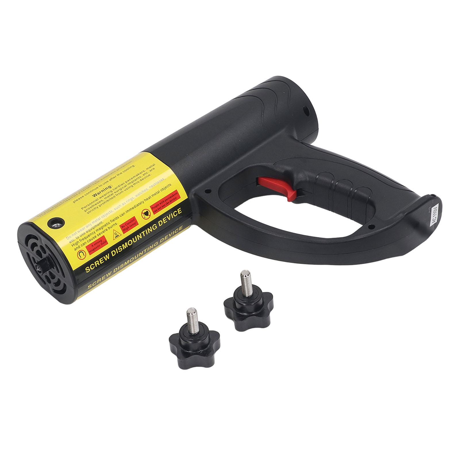 

Индукционная нагревательная машина Портативный ручной светодиодный электромагнитный индукционный нагреватель Нагреватель болтов Съемник с 4 катушками EU