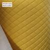Diamond Pattern Quilted Leather Car Seat Cover & Mat
