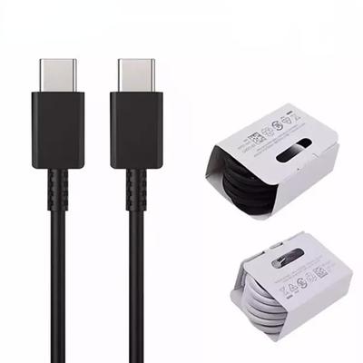 Cable tipo C Pd Usb C a Usbc 25W 45W 5A Samsung carga súper rápida para Samsung Galaxy S22 S23 Note20 Ultra S20 S21 FE A33 A53 A52