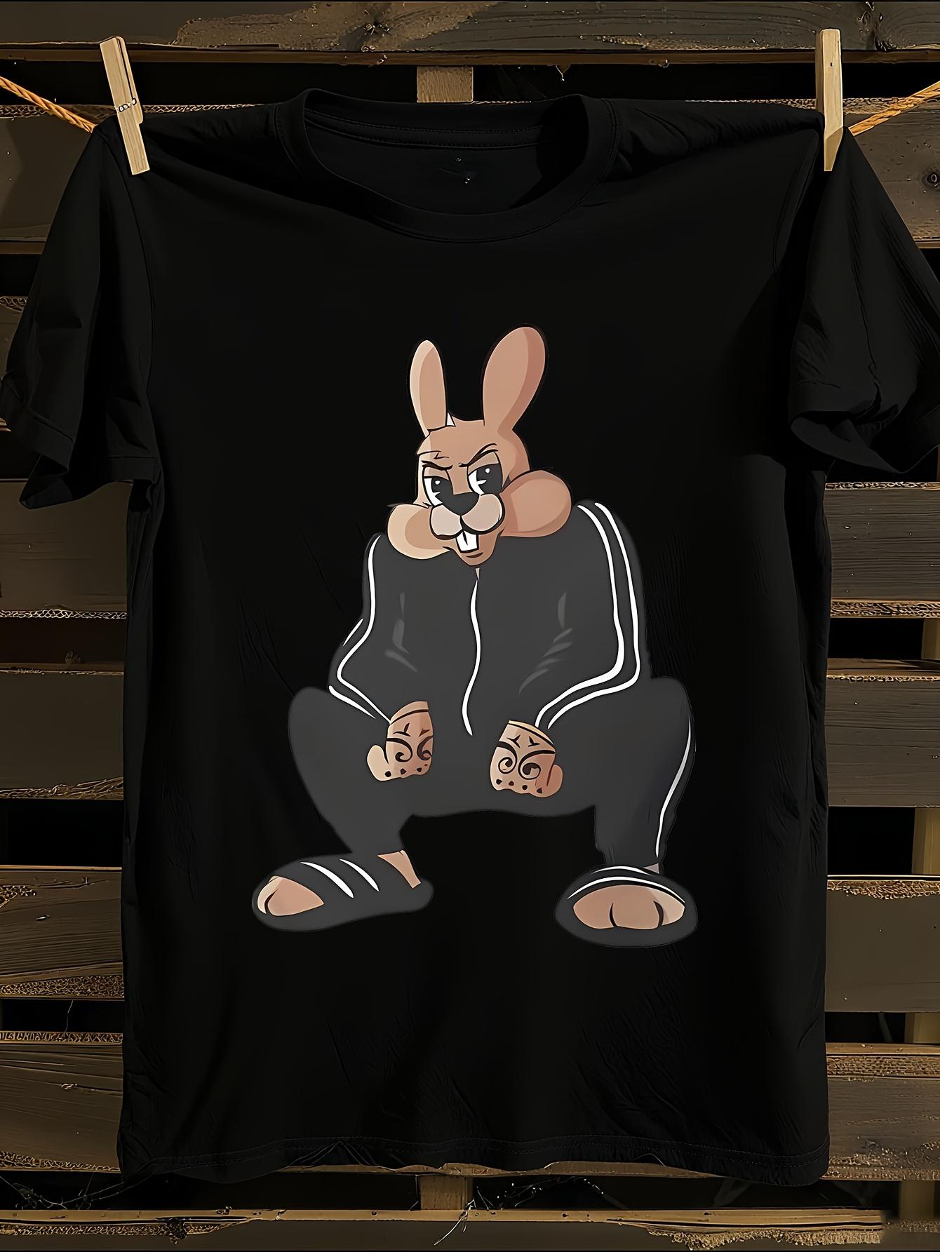 Nu Pogodi Rabbit Wolf Retro Tshirt XXXL