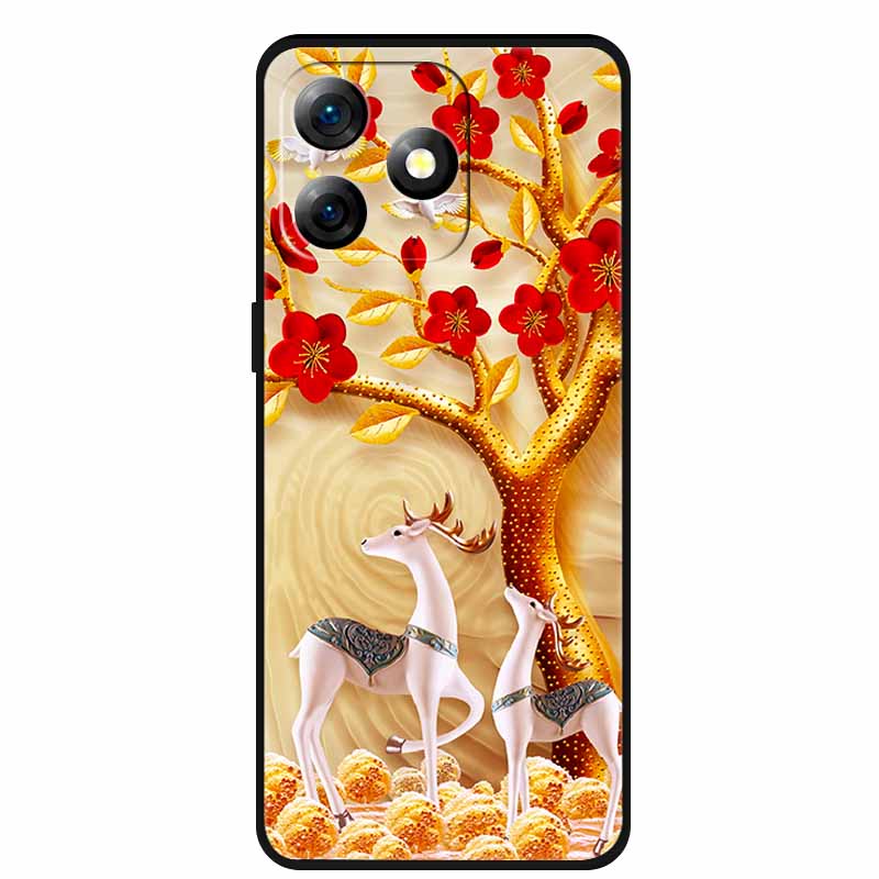 Funda For Ulefone Note 18 Ultra Soft Cases 6.78" Bumper Silicone Fashion Back Cover Cases For Note 18 Ultra Protective TPU Coque