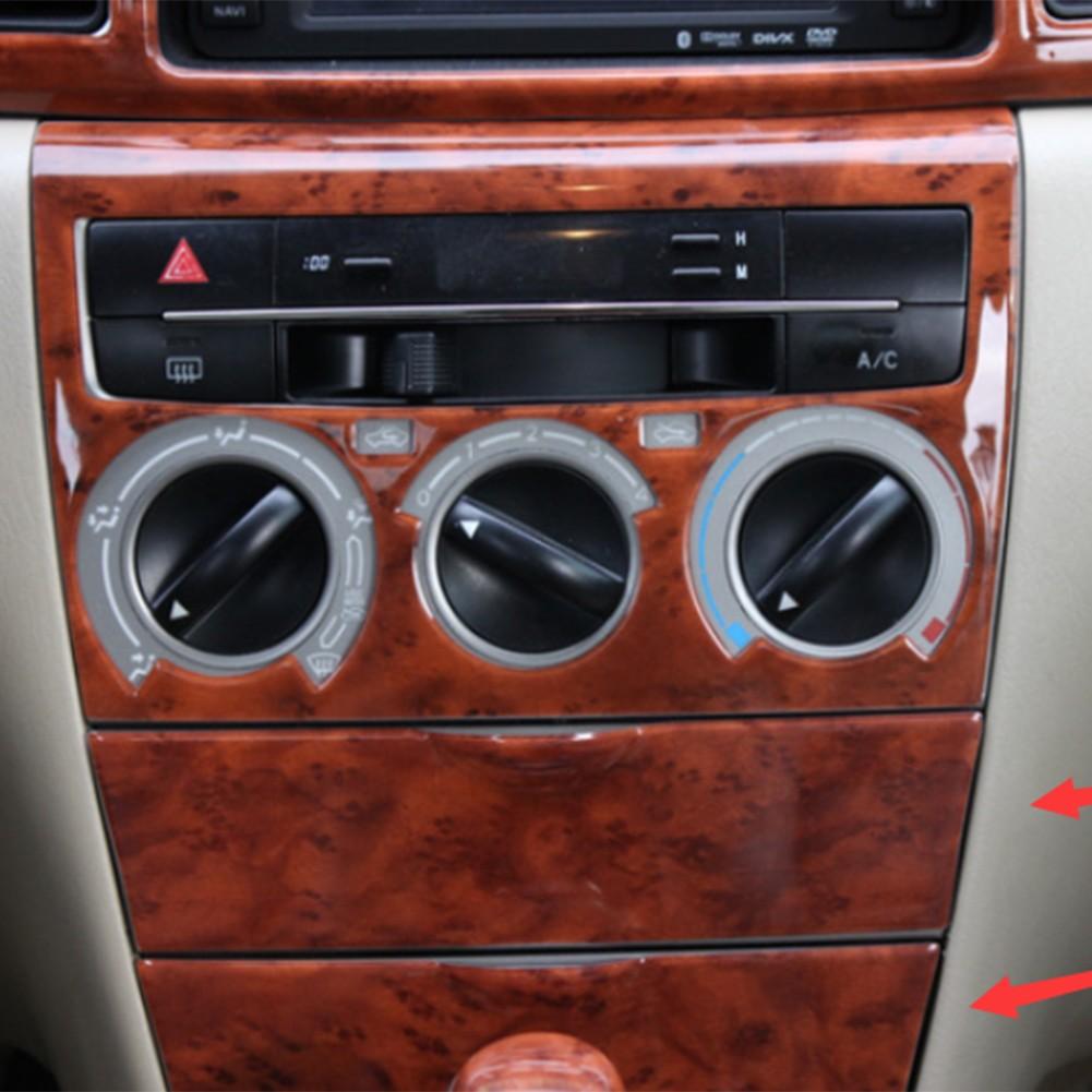 Panel Cover Accessories Brown Grain Center Console