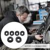 Rubber Side Cover Grommets 6pcs Grommets Kit Replacement Rubber Grommets For Motorcycle & Easy To Install For Battery Covers
