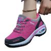 Air Cushion Running Shoes Women's Height Increase Soft Sole Shock Absorption Sports Versatile Platform Casual Shoes 2025 Autumn New Air Cushion Shoes