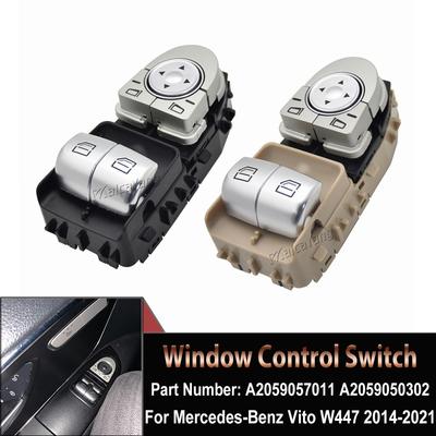 Accesorios para coche Interruptor Botón Elevalunas Eléctrico A2059050302 Para Mercedes Benz Vito W447 2014 2015-