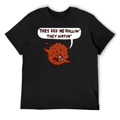 Haters T-Shirt Gifts for Boyfriend Aesthetic Clothes Funny Shirt Cotton T Shirts for Men