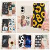 For Xiaomi Poco M7 Plus Case PocoM7 4G Pretty Girl Sunfower Painted Phone Case For Xiaomi Poco M7 Pro PocoM7 Plus 5G Soft Fundas