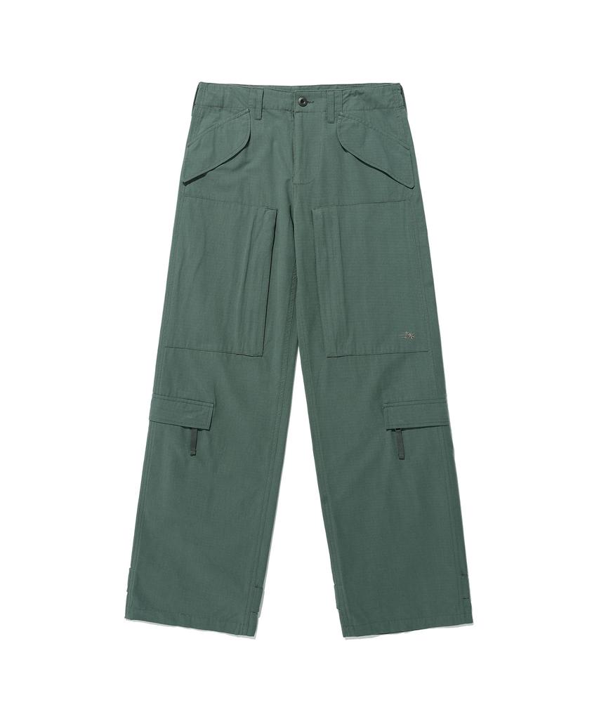 NICEGHOSTCLUB Chopper Art Wide Pants_Green(Ng2Esupa13A)