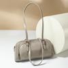 Jednoramenní podpažní bageta z vrchní vrstvy kůže, ruční crossbody bowlingová taška