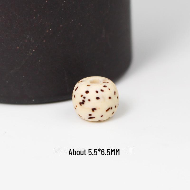 Bodhi Seed Beads: Star Moon Barrel Beads for DIY Buddhist Hand Strings and Accessories, Hainan Original Undegreased.