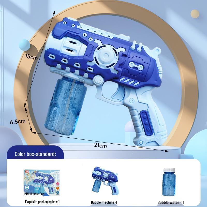 Popular Automatic Multi-Hole Bubble Gun for Kids - Outdoor Playhouse Toy