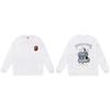 BAPE-Style Heavyweight Cotton Crewneck Sweatshirt Mens Oversized Streetwear Pullover Fall