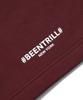 BEENTRILL NEWYORK Classic Hashtag Comfort Fit Shorts (Berry)