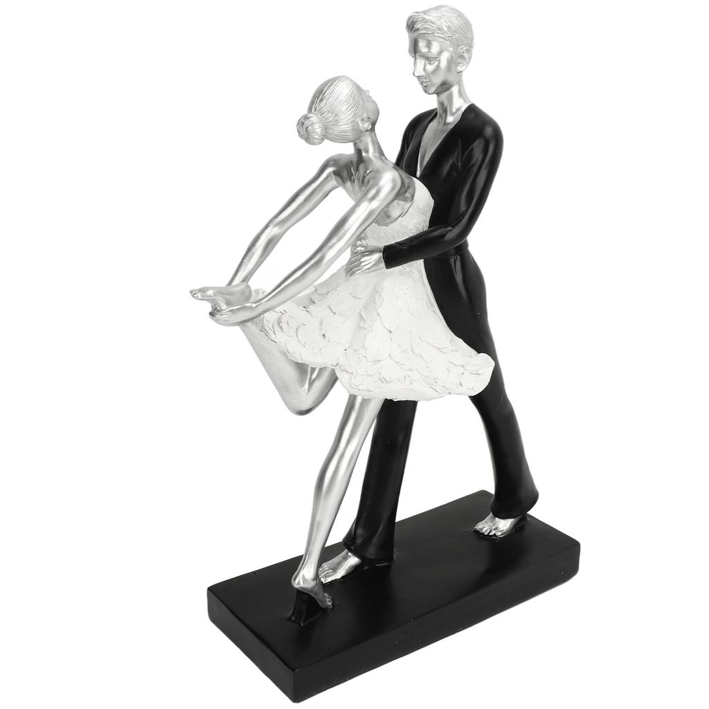 Tanzendes Paar Skulptur Modern Einfach Innovativ Harz Handgefertigt Tanzendes Paar Abstrakt Statue