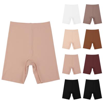 Damen Nahtlose High Waist Unterwäsche Sicherheitshose Leggings