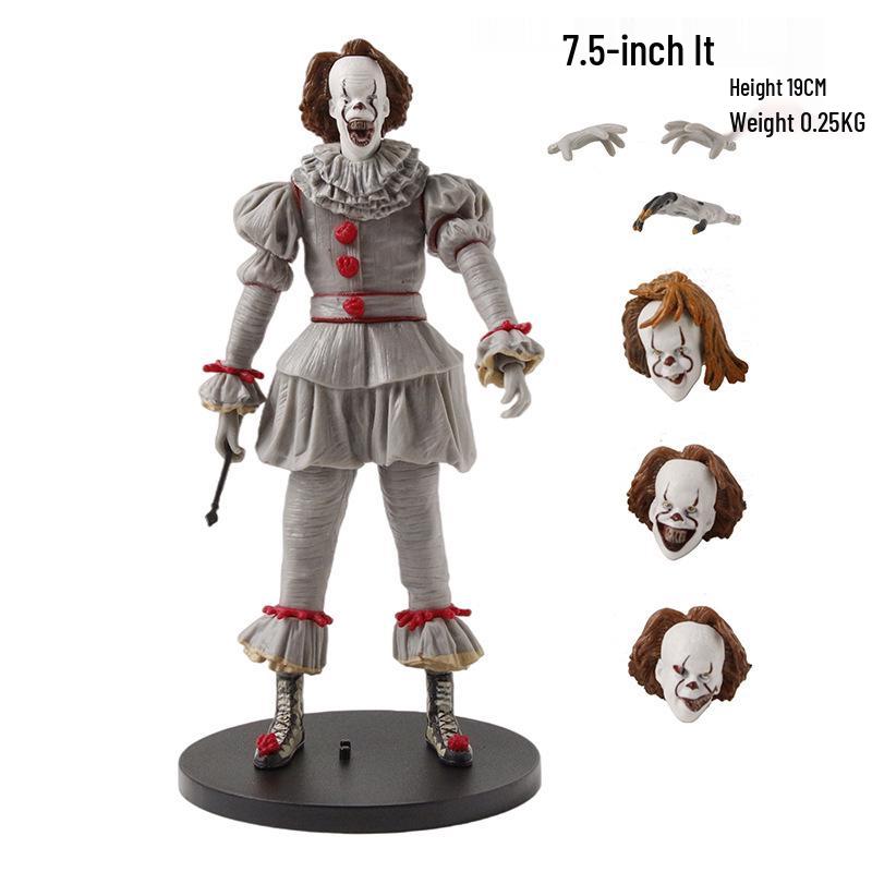 NECA Глава вторая: Это 7-дюймовая фигурка Злого Клоуна (Фильм 2017 года)