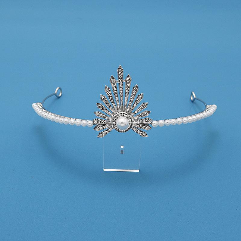 Новая Свадебная Корона Головной Убор Корейские Аксессуары для Волос Свадебный Головной Убор Аксессуары Взрослый Церемония День Рождения Корона для Волос