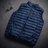 2021 Ultra Lightweight Plus Size Down Vest for Men - Extra Large and Thin Style