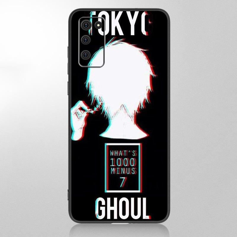 Tokyo Ghoul Trendy Anime Kaneki Ken Pouzdro pro Samsung Galaxy A12 A02S A22 A32 A52 A72 A71 A51 A41 A31 A21 A11 A50 A70 A10S A20S