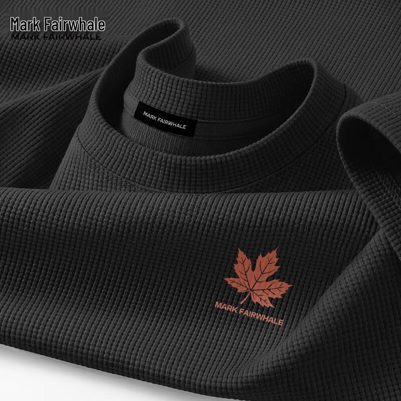Mark Fairwhale Men s Waffle Knit Round Neck T-Shirt L