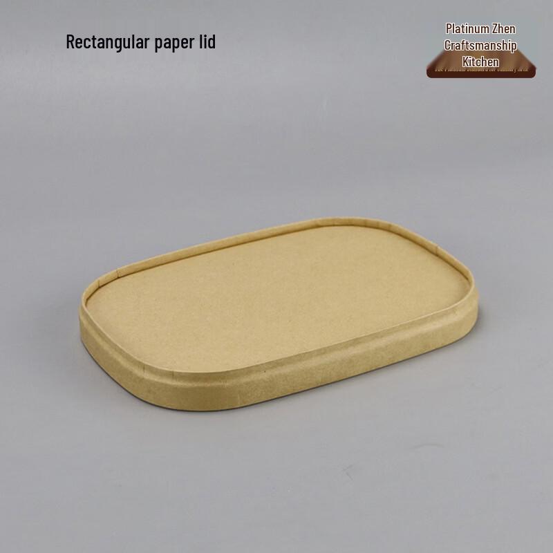 Disposable Kraft Paper Lunch Boxes with Lids