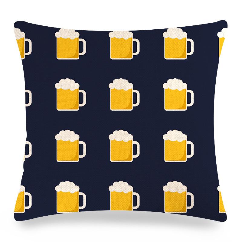 Home Decor Colorful Patterns Decorative Digital Print Pattern Cushion Cover Suitable for Sofa Bedroom Car Pillow Cover