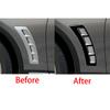 Glossy Black Exterior Side Fender Air Intake Cover For Infiniti FX35 2009-2013