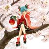 Hot Anime Hatsune Miku Lantern Fruit Cherry Figure  Model Toy Birthday Christmas Toy Gift Collectible Pvc Model