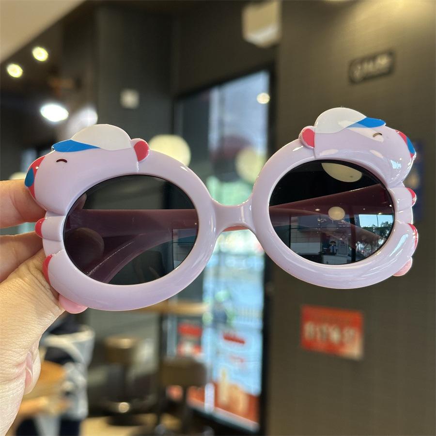 

Kids Sun Glasses Pc Material Sunglasses Capybara Shape Sun Glasses Easy To Clean Children S Sunglasses For Photo Props Gift фіолетовий