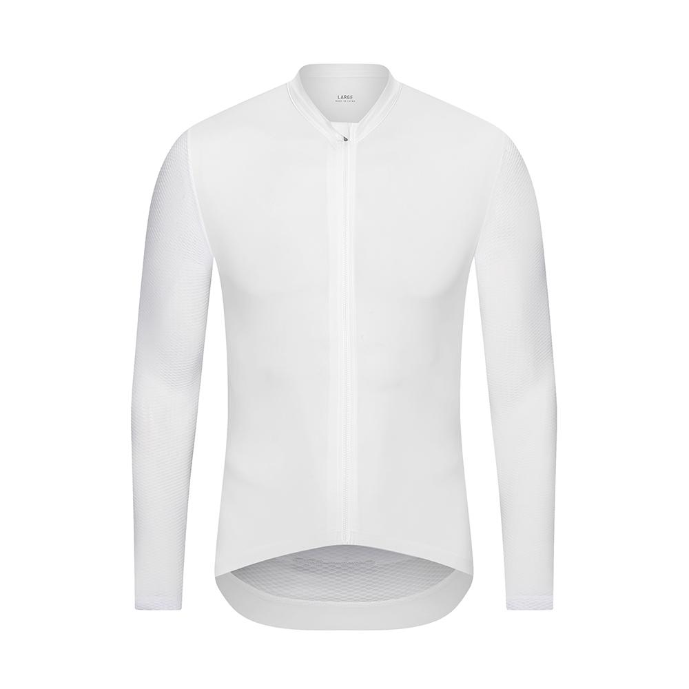 YKYWBIKE New Men Long Sleeve Cycling Tops MTB Road Jackets Bike Jersey Shirt Zip Pocket Cycling Jacket Jersey