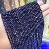 2mm Natural Stone Amethyst Tiger Eye Lapis Lazuli Beads Inlaid with Bright Pearl Jewelry Making DIY Necklace Bracelet Jewelry