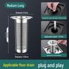Stainless Steel Anti-Clog Floor Drain Screen for Kitchen & Bathroom
