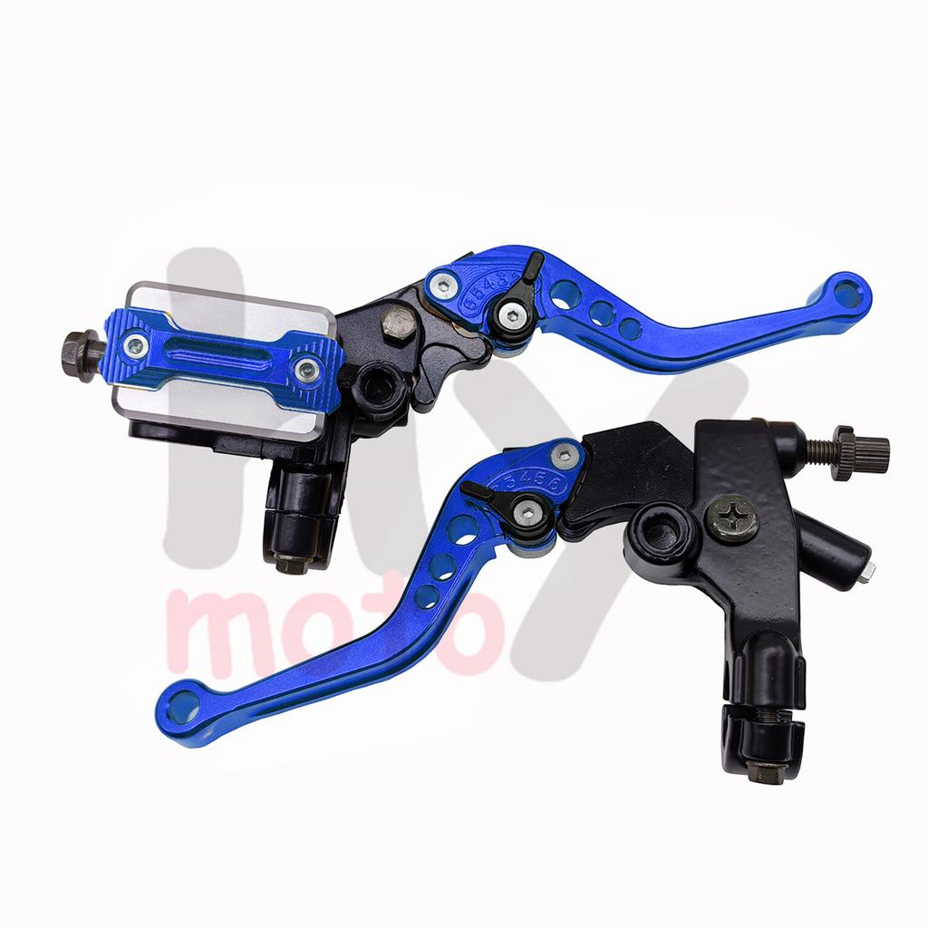 Cilindro Maestro Freno Moto Universale 22MM Leva Frizione Idraulica Regolazione Freno Frizione Maniglia per Moto Honda Yamaha