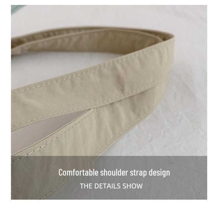 Japońska Wodoodporna Nylonowa Codzienna Torba Tote Damska Wiosna/Lato – Duża Pojemność, Stylowa Torba na Ramię