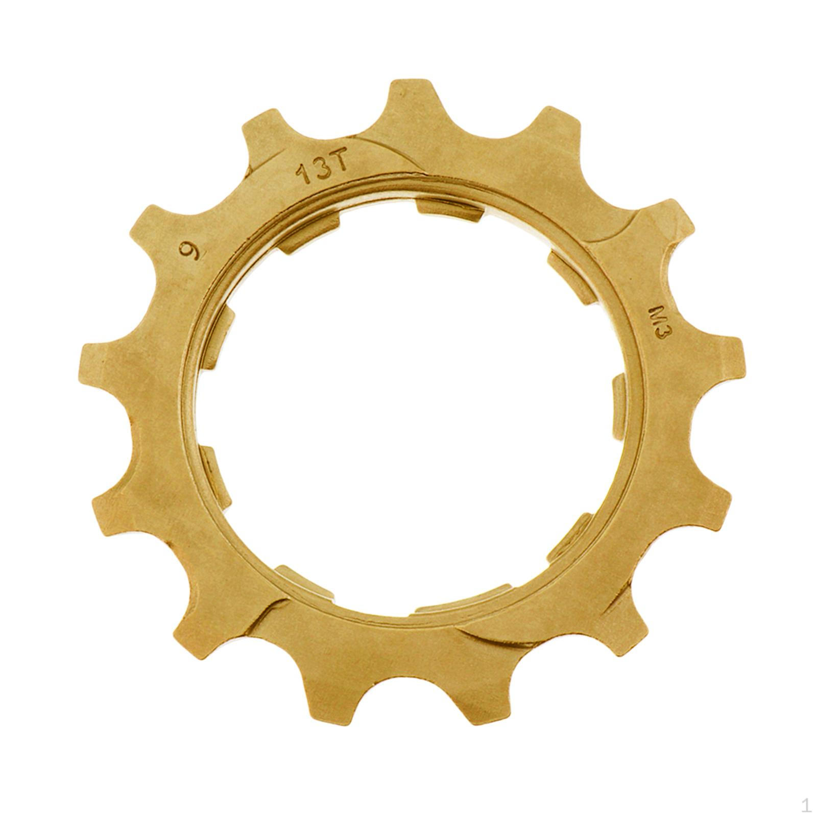Bike Multiple Flywheel 11/T High Strength Rustproof Freewheel Cycling Repair Component Part 9Speed 13T