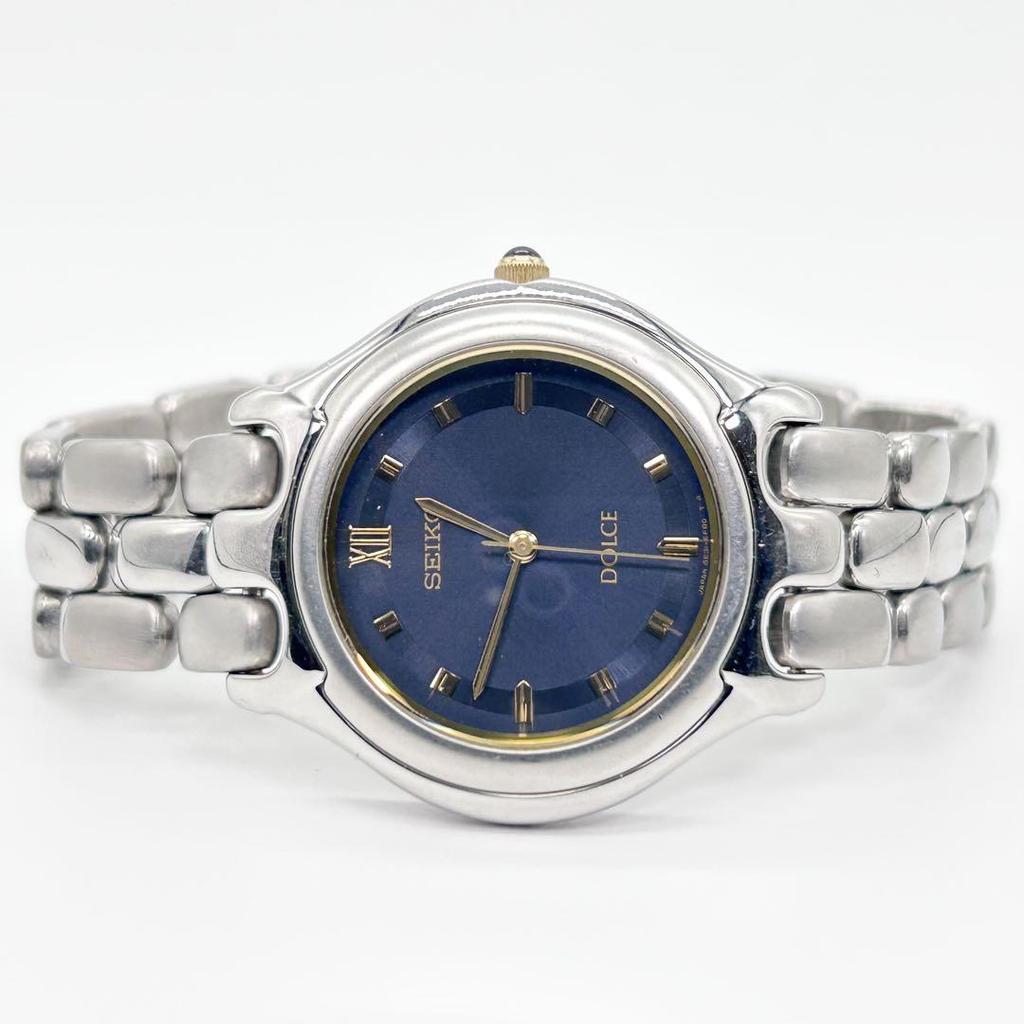 [USED] SEIKO DOLCE 5E31-6E90 Quartz Wristwatch